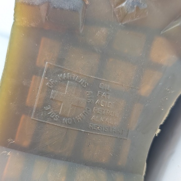 Dr Martens 8312 Mens Shoes Sz 6 Brown Leather Lace Up Chunky Platform Shoes - Picture 15 of 15